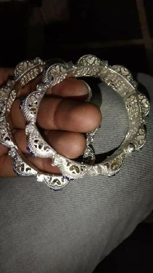 Traditional Silver Bangles