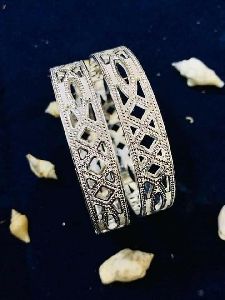 Designer Silver Bangles