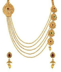 Gold Layered Necklace Set