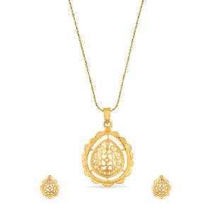 Jadau Gold Pendant