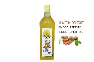 Wood Pressed Groundnut Oil