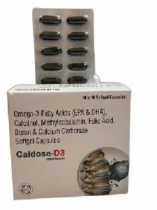 Caldose D3 Mg Softgel Capsule