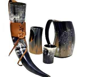 Handmade Natural Buffalo decorative Horn