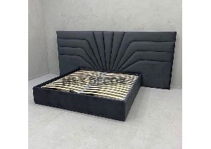Designer King Size Upholstery Panel Bed