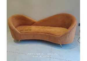 Overlapping Curved Modern Sofa