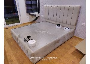 Suede Fabric Modern Lining Upholstery Bed