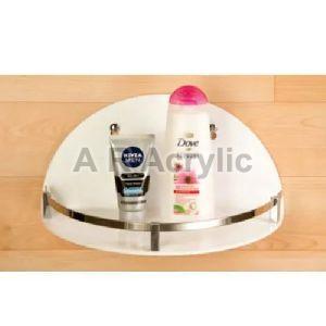 B125 Acrylic Bathroom Shelf