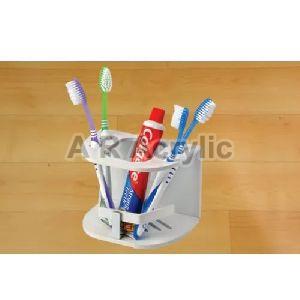 acrylic toothbrush holder