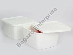 2000ml Black Square Plastic Container Manufacturer Supplier from Ahmedabad  India