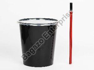 750ml Tall Black Plastic Container