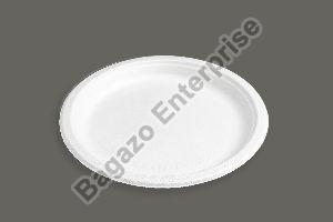 9 Inch Round Bagasse Plate