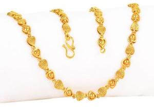 Delicate Gold Plated Chain Necklace