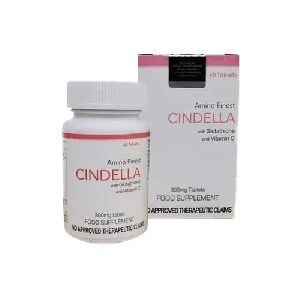 Cindella 800mg Glutathione Skin Whitening Tablets