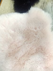 knitted denim fur fabric