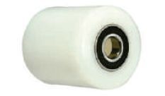 White Nylon Roller Wheels