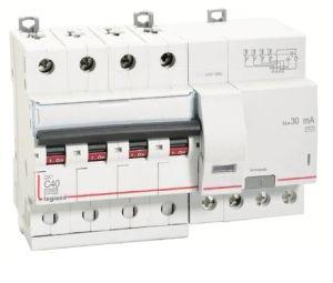 Legrand 411368 - 40A FP 30mA 10KA C AC:240/415V DX3 RCBOs