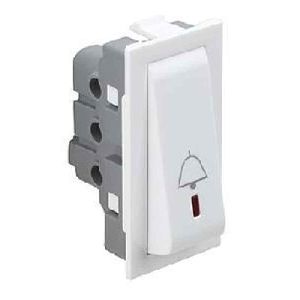 Legrand Britzy 1 Module 6A Bell Push Button With Indicator