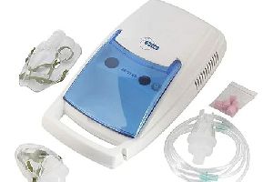 Dr Diaz Nebulizer Excel With Child and Adult Mask (HD1063, white and blue)