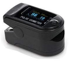 Dr Diaz PULSE OXIMETER COMPLETE BLACK Black Color