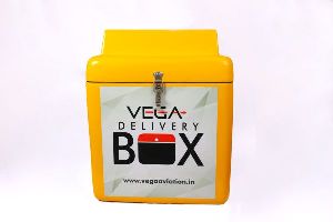 Non Led Top Open FRP Food Delivery Box