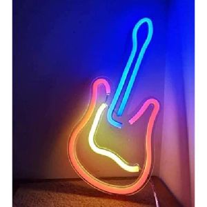 Guitar Neon Sign Light