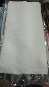 Plain white towels