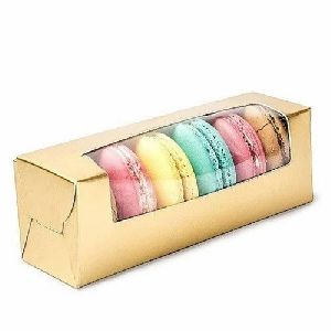 Plain Macaron Boxes