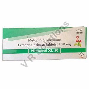 50 Mg Metoprol Xl Metoprolol Succinate Extended Release Tablets Ip