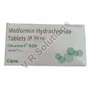 500 Mg Okamet Metformin Hydrochloride Tablets Ip