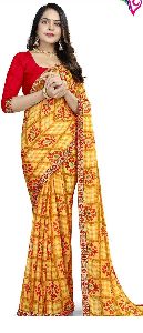 Elegant Chiffon Ladies Saree