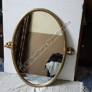 Antique Brass Wall Mirror