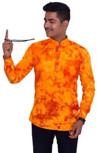 Tie dye short kurta