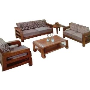 Wooden Sofa Set