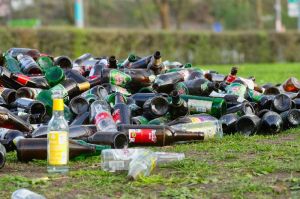 glass bottle scrap