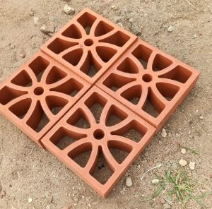 Terracotta jali