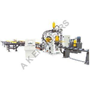 Two Station Pipe Punching Machine