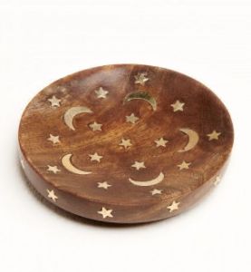 Cosmic Designer Wooden Plate