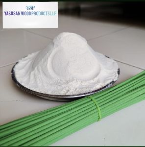 Imported White Wood Powder for Agarbatti