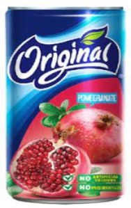 240ml Pomegranate Drink Tin