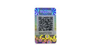 QR Code Hologram Stickers