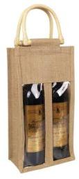 Jute Wine Bag