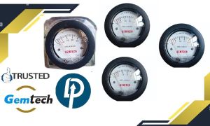 GEMTECH Mini Differential Pressure Gauges