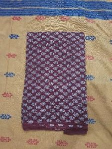 44 Inch Ajrakh Printed Cotton Fabric