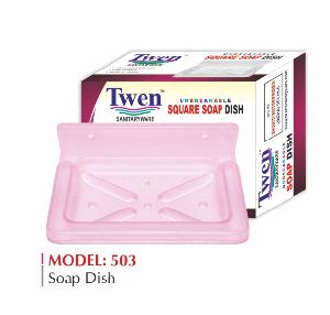 square soap dish