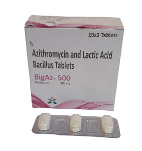 Azithromycin and Lactic Acid Bacillus Tablets