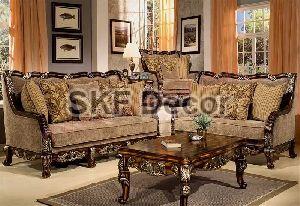 5 Seater Living Room Antique Sofa Set