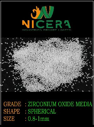 0.8-1mm Yttrium Stabilized Zirconium Oxide Beads