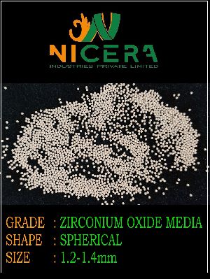 1.2-1.4mm Ceria Stabilized Zirconium Oxide Beads