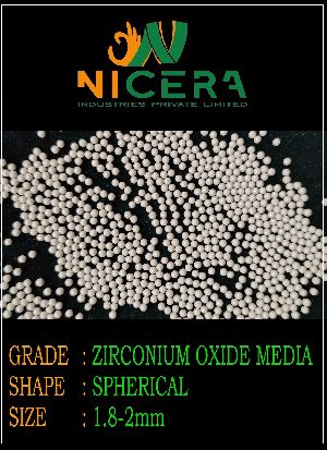 1.8-2mm Ceria Stabilized Zirconium Oxide Beads