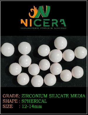 12-14mm Zirconium Silicate Media
